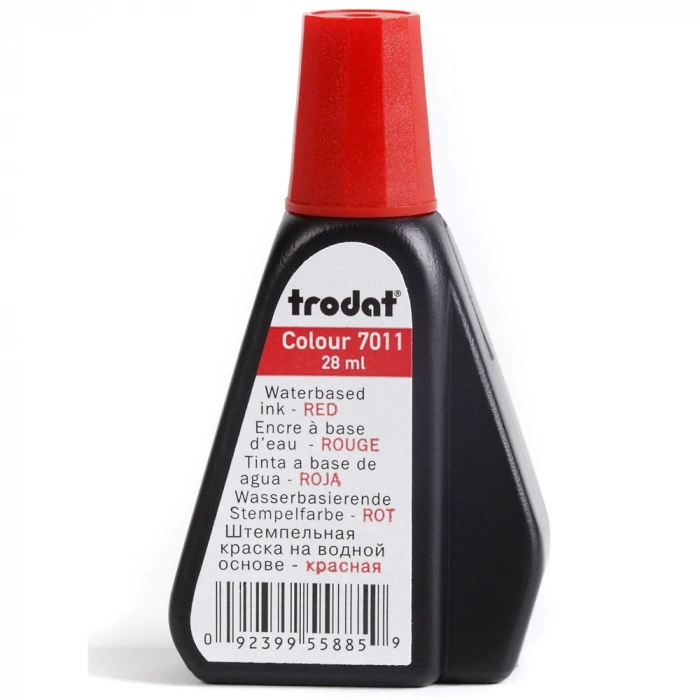 Trodat Istampa Mürekkebi 28 ML Kırmızı 7011