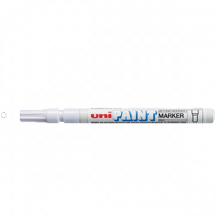 Uni-Ball Markör Boyama paint Marker 0.8-1.2 MM Beyaz PX-21