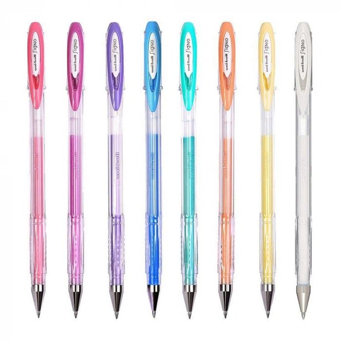 Uni-Ball Roller Kalem Signo Angelıc Colour 0.7 Jel 8 Li Set