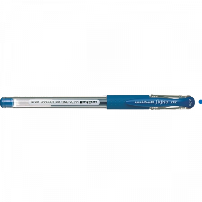 Uni-Ball Roller Kalem Signo Dx Jel Bilye Uç 0.38 MM Mavi UM-151