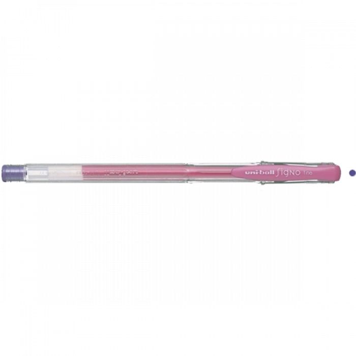 Uni-Ball Roller Kalem Signo Fine Jel Bilye Uç 0.7 MM Mor UM-100
