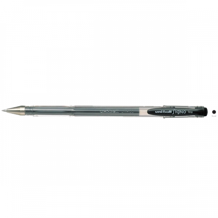 Uni-Ball Roller Kalem Signo Fine Jel Bilye Uç 0.7 MM Siyah UM-100