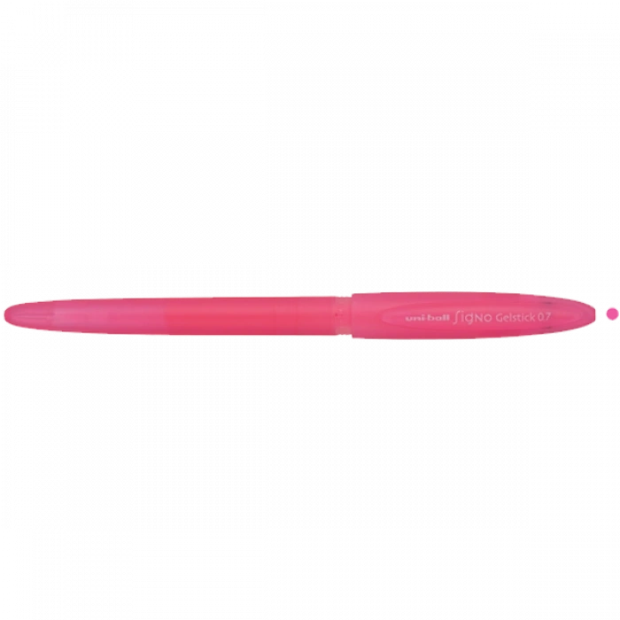 Uni-Ball Roller Kalem Signo Gelstick Jel Bilye Uç 0.7 MM Fosforlu Pembe UM-170