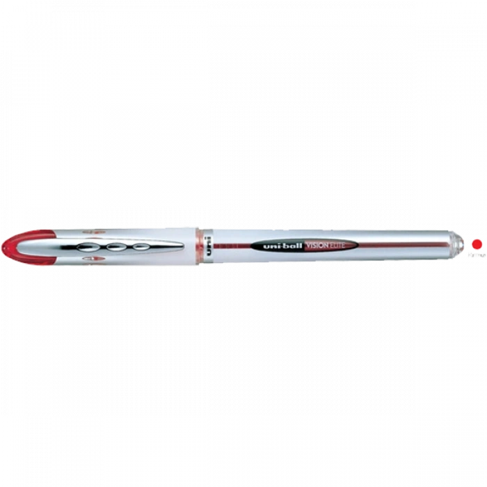 Uni-Ball Roller Kalem Vision Elite Bilye Uç 0.8 MM Kırmızı UB-200
