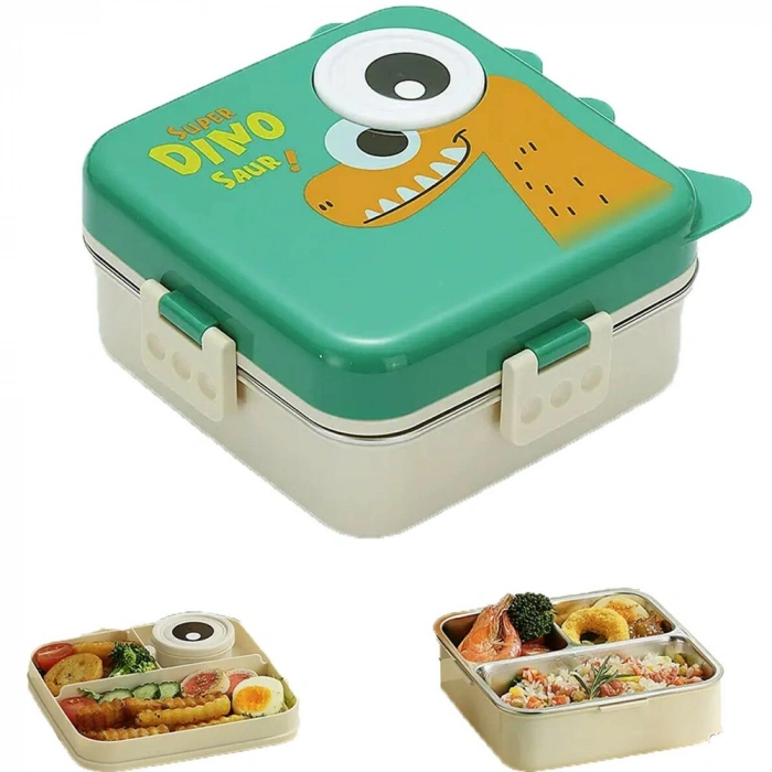Vagon Life Beslenme Kutusu Lunch Box Paslanmaz Çelik 1120 ML Bl10082-s