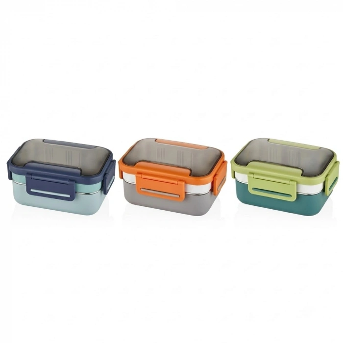 Vagon Life Beslenme Kutusu Lunch Box Paslanmaz Çelik 1200 ML BL20182