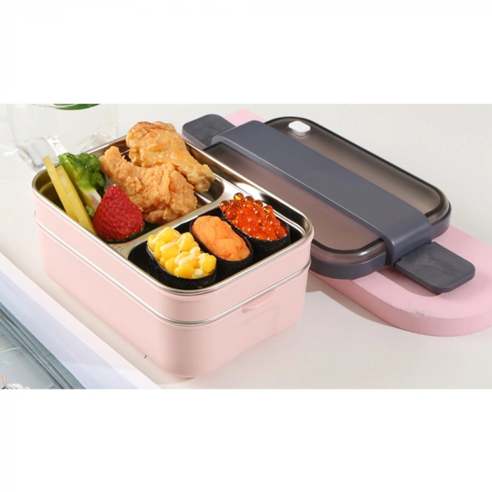 Vagon Life Beslenme Kutusu Lunch Box Paslanmaz Çelik 1400 ML XC-462