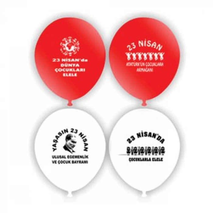 Vatan Balon 23 Nisan 100 Lü VT905