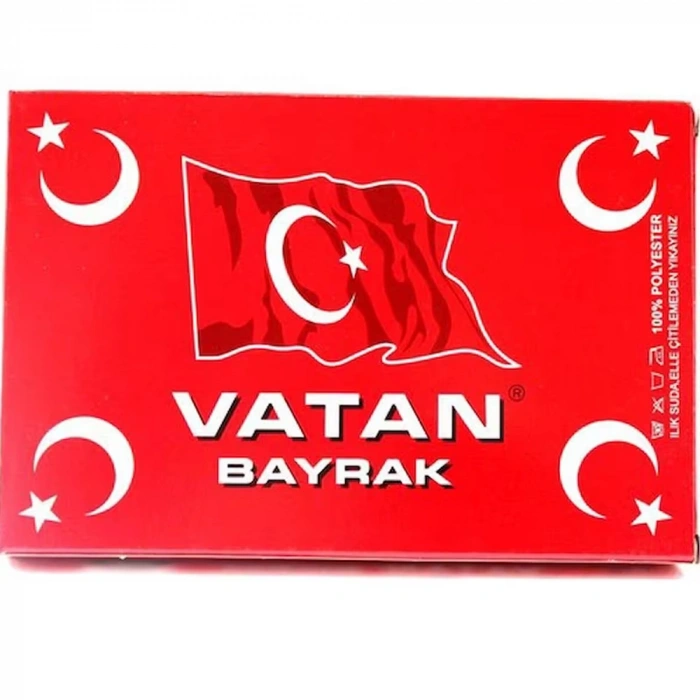 Vatan Türk Bayrağı Polyester 300x450 VT112