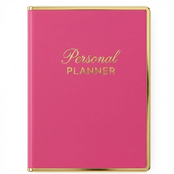Victorias Jour Monaco Vegan Deri Sert Kapak Defter 100 Gr 96 Yp 13x21