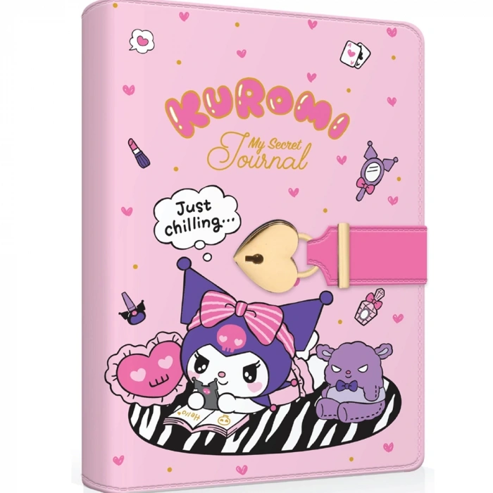 Vj Kuromi Kilitli Günlük A6 192 Syf 80 Gr 525-2023