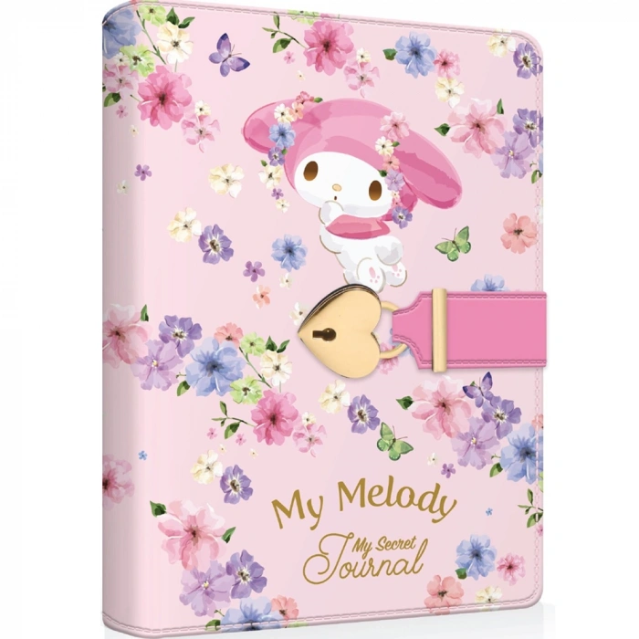 Vj My Melody Kilitli Günlük A6 192 Syf 80 Gr 525-2018