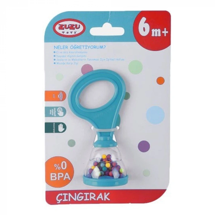 Zuzu Oyuncak Bebek Çıngırağı Çıngır Kartela