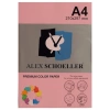 Alex Schoeller Renkli Kağıt A4 500 Lü Pembe Alx-570