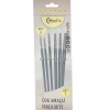 Bafix Fırça Seti Set-3 sap gri (2,4,6,8,10,12) 6Lı Bfx-Fır70903