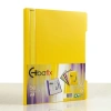 Bafix Telli Dosya Plastik XL Sarı A4