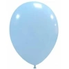 Balonevi Balon 12 Baskı Makaron Mavi 100 Lü