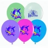 Balonevi Balon Unicorni Baskılı PasTeli 4+1 100 LÜ
