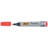 Bic Markör Permanent Kesik Uçlu Kırmızı 2300 03