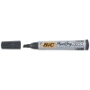 Bic Markör Permanent Kesik Uçlu Siyah 2300 09