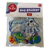 Bu-Bu Eva Sticker Uzay 42 Li