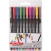 Caretta Softliner Keçeli Kalem 0.4 MM Karışık Renk 10 LU CS-55