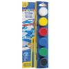 Carioca Tempera Sulu Boya Süper Yıkanabilir Fırçalı 25 ML 6 Renk 40433
