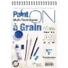 Clairefontaine paint-on A Grain A5 CM Çizim Blok 200 GR 20 YP