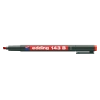 Edding Asetat Kalemi Permanent B Seri 1-3 MM Kırmızı 143 B