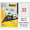Ekstrafix Laser Etiket 100 YP 70x25 Laser-Copy-Inkjet FİX-5133