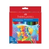 Faber-Castell Aquarell Kuru Boya 24 Renk Karton Kutu