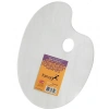 Fanart Academy Şeffaf Plastik Oval Palet 24x34 Cm