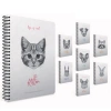 Gıpta life Is Cool Spiralli Sert Kapak Defter 19x26 120 YP Kareli