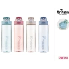 Gıpta Matara Kilitli 700 ML Tritan 4 Renk Mix K757100