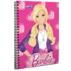 Gıpta Not Defteri Spiralli Karton Kapak ( 36 Lı Stand ) A6 Barbie 5516