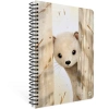 Gıpta Sneak Peek Spiralli Karton Kapak Defter A4 80 YP Kare.