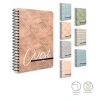 Gıpta West Defter Spralli Sert Kapak 17x24 120 Yaprak Kareli 3-7831000-2011
