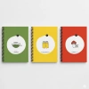 Hisli Şeyler Spiralli Karton Kapak Stic Defter 18,5x25 80 YP Kar.500623-99