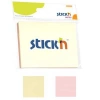 Hopax Stickn Yapışkanlı Not Kağıdı 100 YP 76x102 2 Pastel Renk 21094