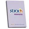Hopax Stickn Yapışkanlı Not Kağıdı 100 YP 76x51 Pastel Lila HE21402