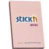 Hopax Stickn Yapışkanlı Not Kağıdı 100 YP 76x51 Pastel Pembe HE21145
