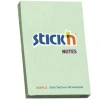 Hopax Stickn Yapışkanlı Not Kağıdı 100 YP 76x51 Pastel Yeşil HE21147