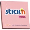 Hopax Stickn Yapışkanlı Not Kağıdı 100 YP 76x76 Pastel Pembe HE21148