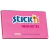 Hopax Stickn Yapışkanlı Not Kağıdı 76x127 Neon HE21169