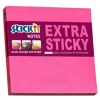 Hopax Stickn Yapışkanlı Not Kağıdı Extra 90 YP 76x76 Neon Pembe HE21671