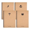 Keskin Color Defter Spiralli Sert Kap.la Plume Vik 12x17 80 Yp.çiz.417957-99