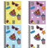 Keskin Color Plastik Kapak Spiralli Fun Defter A6 80 Yp. Çizgili