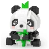 Loz Blok Oyuncak Panda 170 Parça Mini Poşet Lz-8633