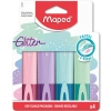 Maped Fosforlu Kalem Glitter Pastel 4 Lü 742046