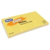 Mas Yapışkanlı Not Kağıdı 3 Blok 100 SY 35x51 Pastel Sarı 3653